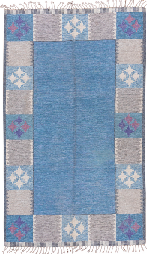 Vintage Rollaken Area Rug (6' x 9')
